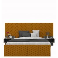 Pat Tapitat LUXURY 180 fara noptiere, Kronos 01